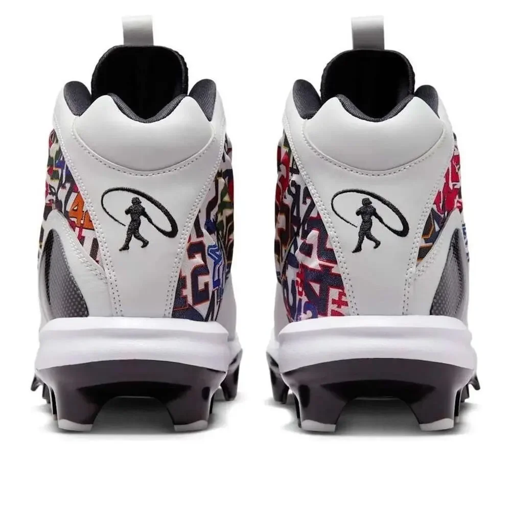 $169 Nike Griffey 2 MCS Jackie Robinson Baseball Cleats Size 13 Grey HJ4509-001 - Picture 6 of 13